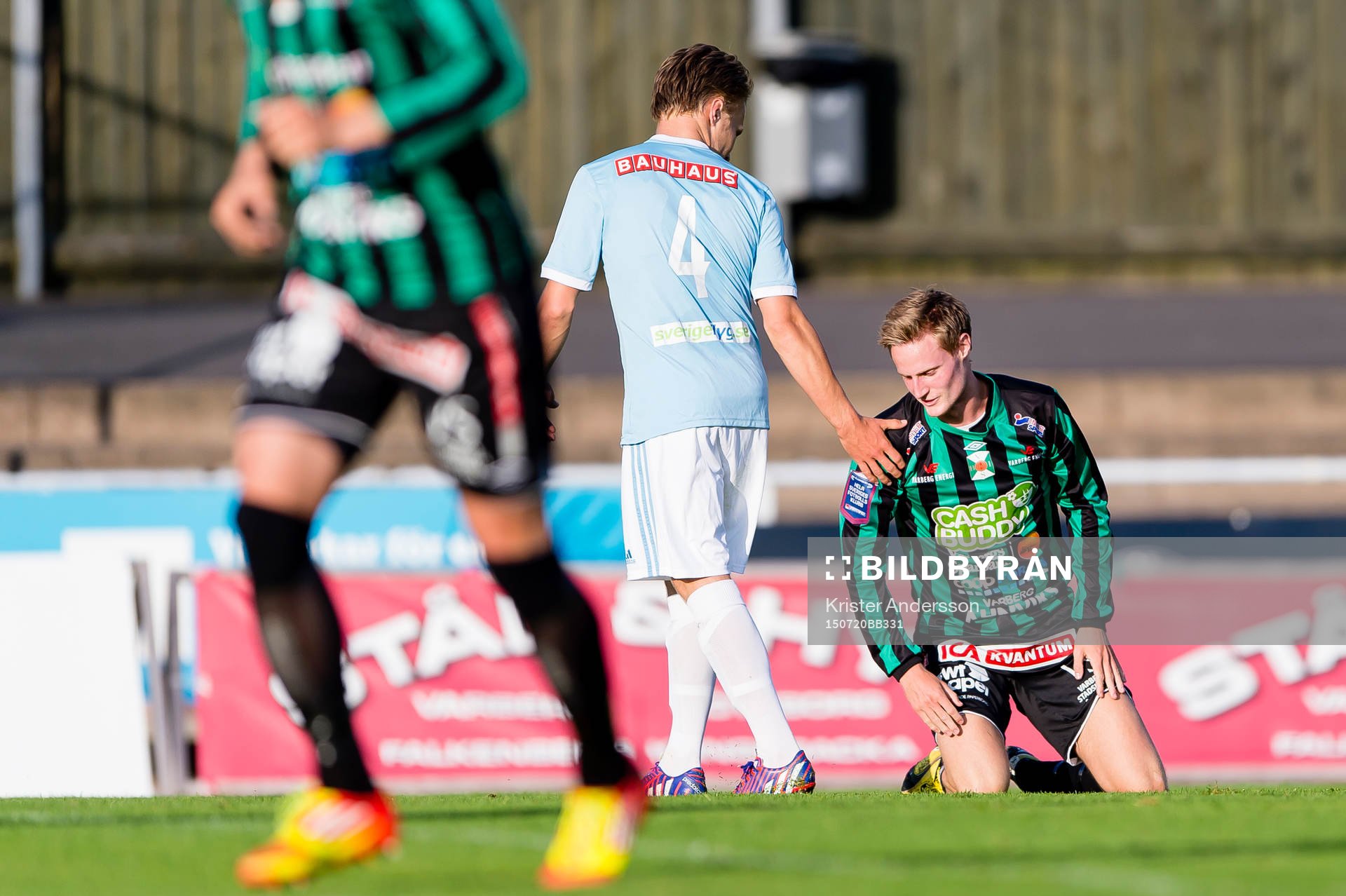 Varbergs Anton Tideman deppar