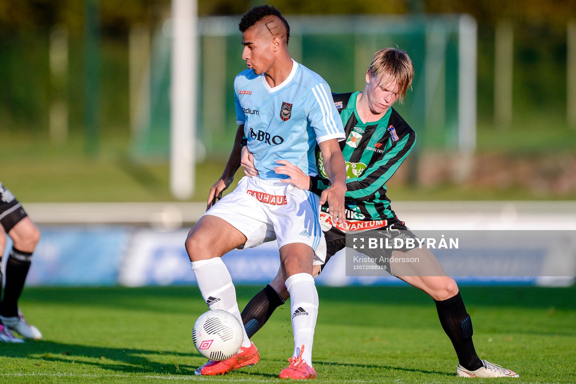 Brommapojkarnas Emil Bellander och Varbergs Anton