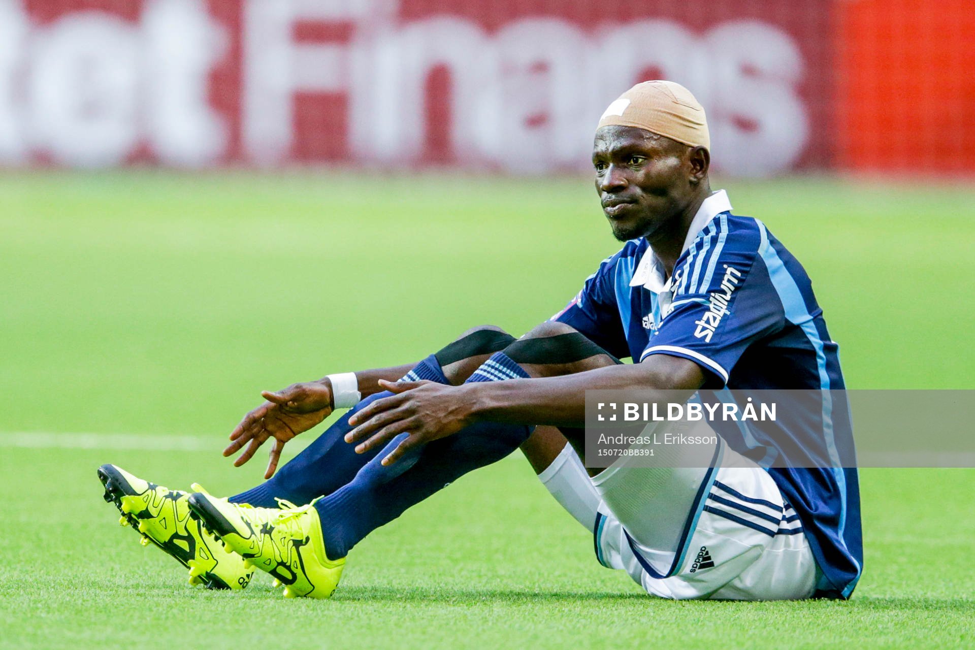 Djurgårdens Omar Colley deppar