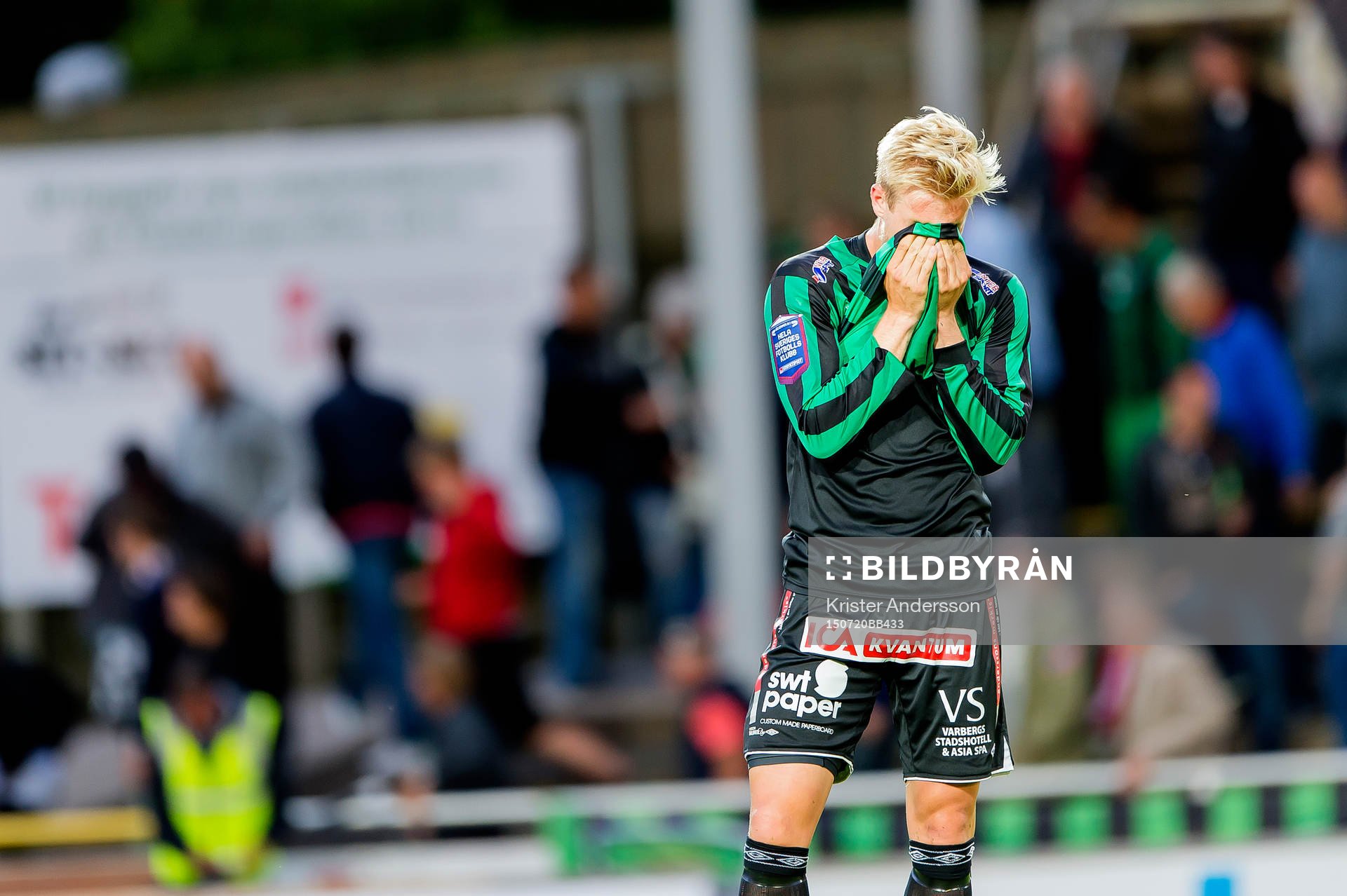Varbergs Mats André Kaland deppar