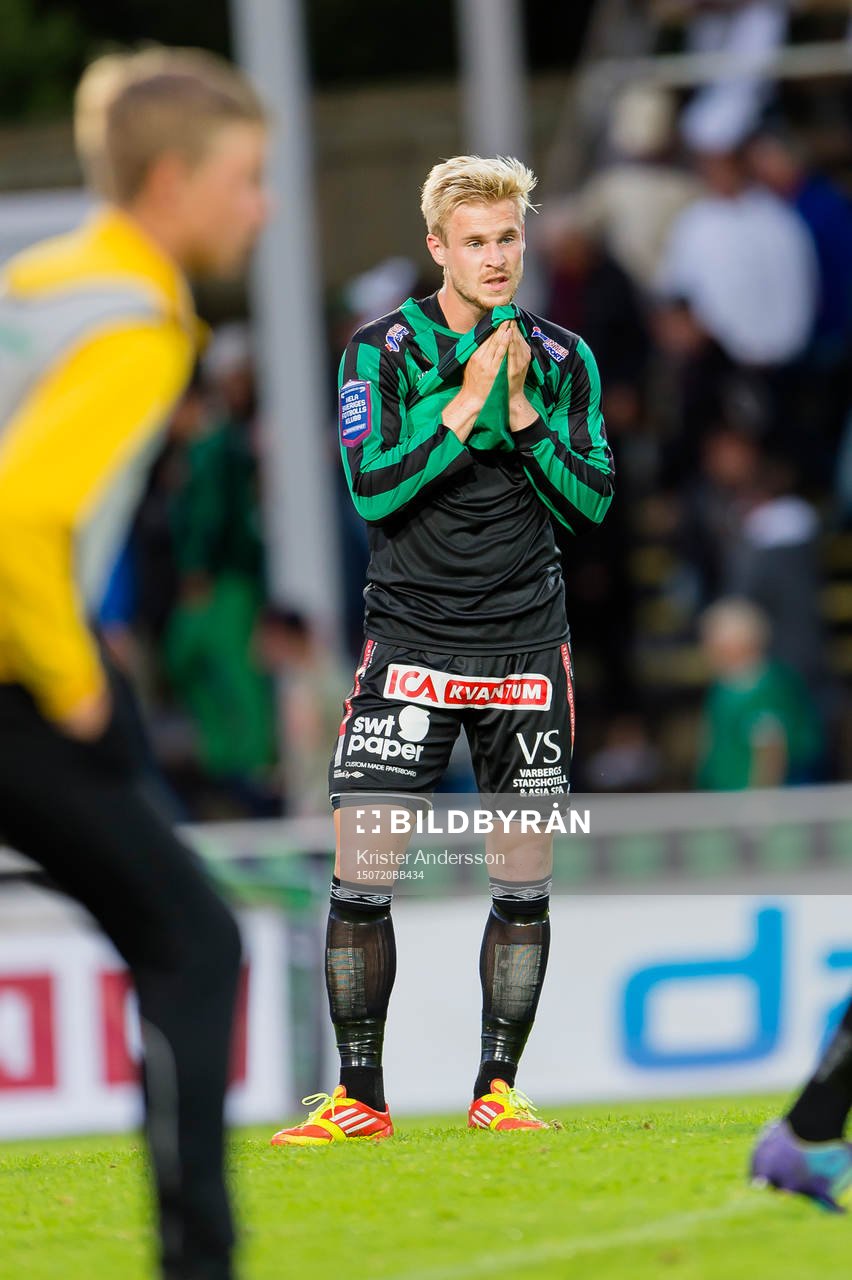Varbergs Mats André Kaland deppar