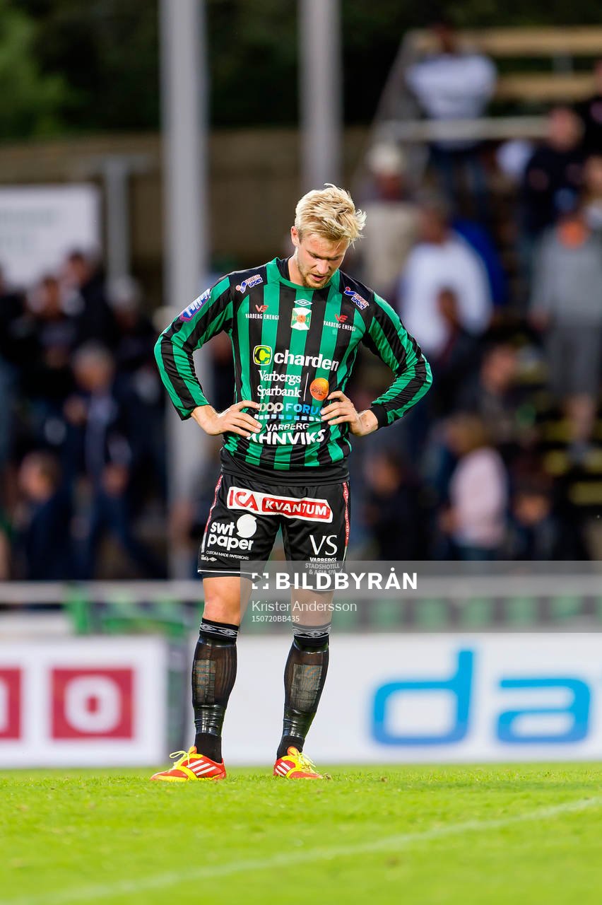 Varbergs Mats André Kaland deppar
