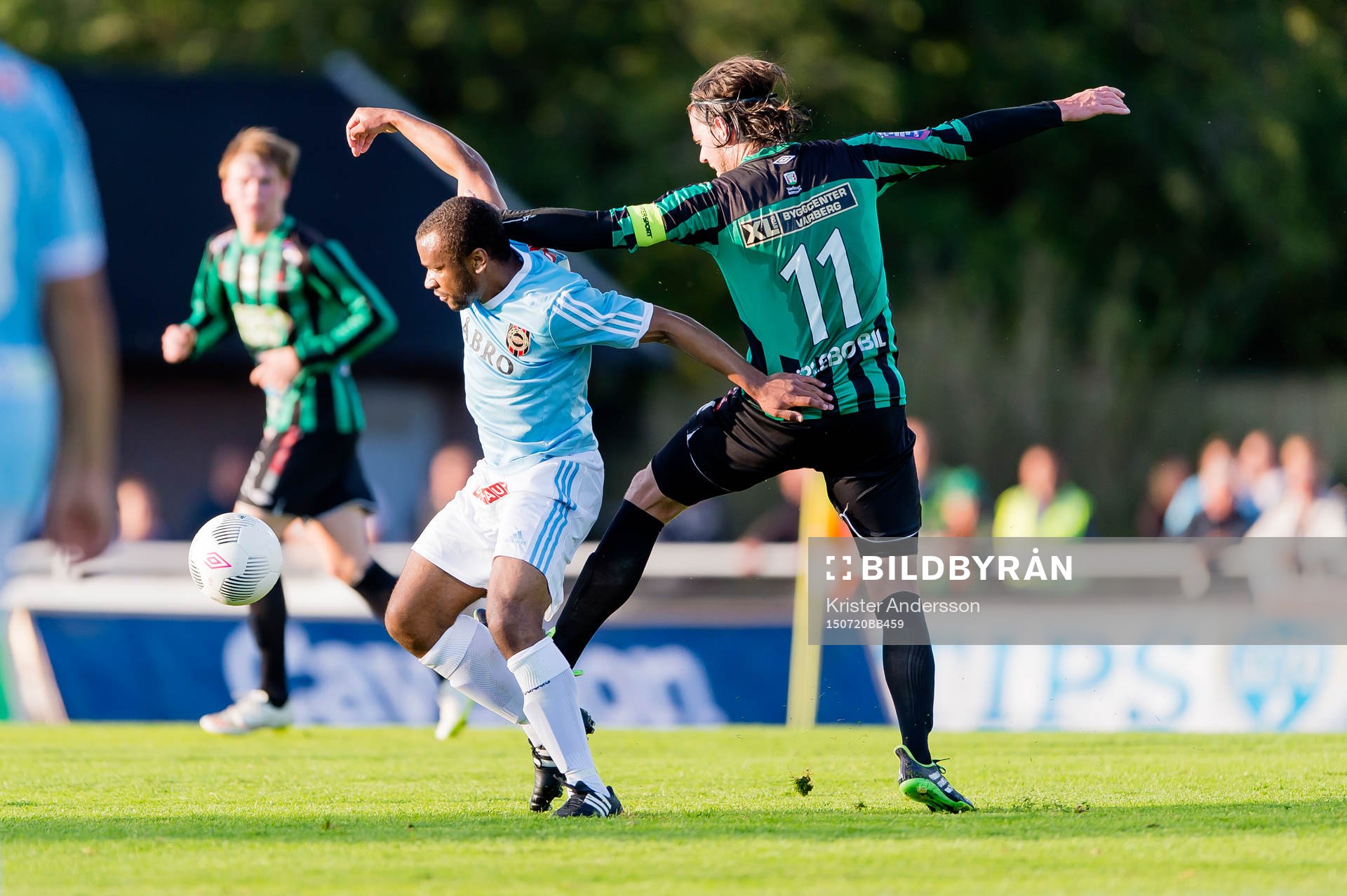 Brommapojkarnas Serge-Junior Martinsson Ngouali och