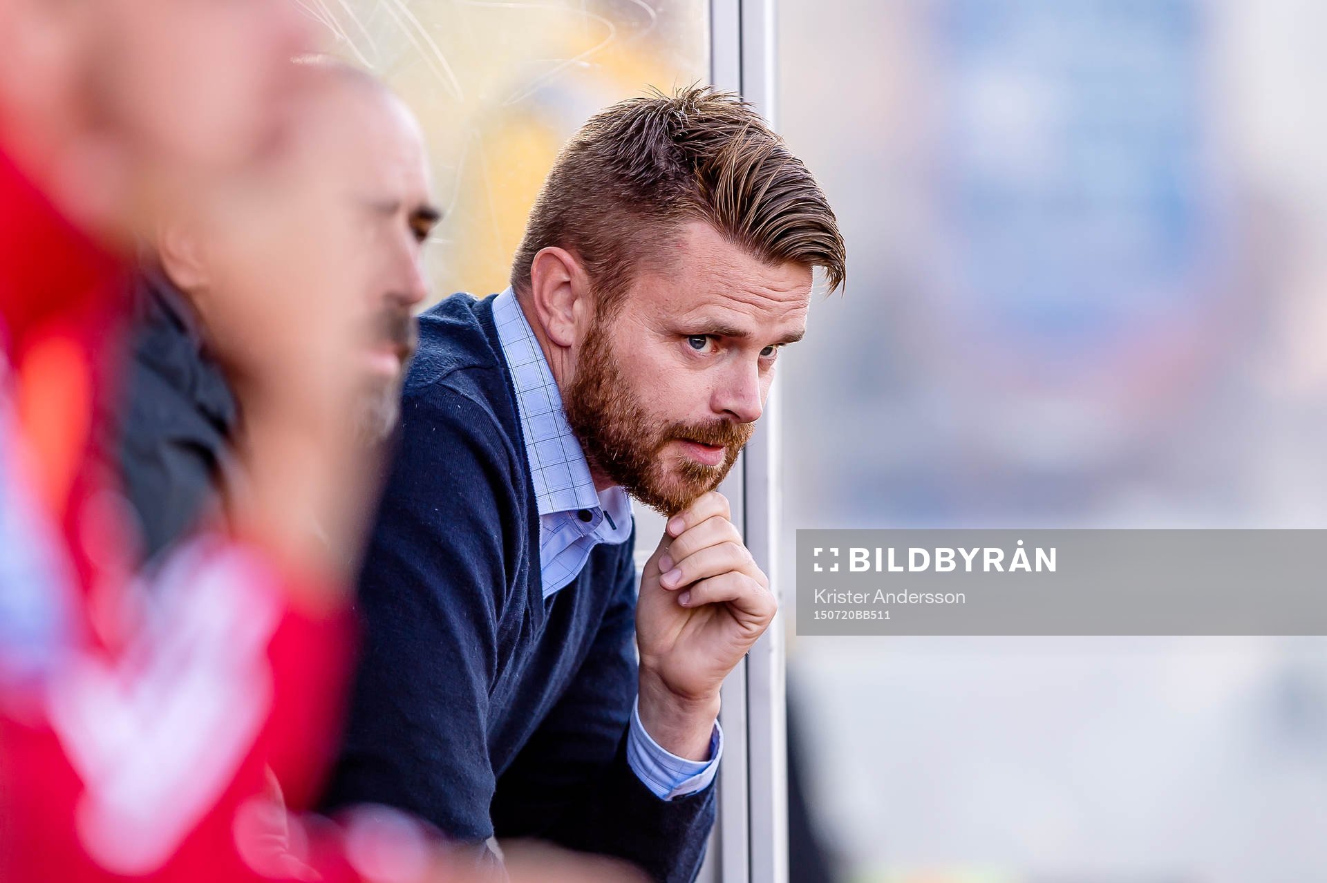 Brommapojkarnas tränare Magni Fannberg Magnusson