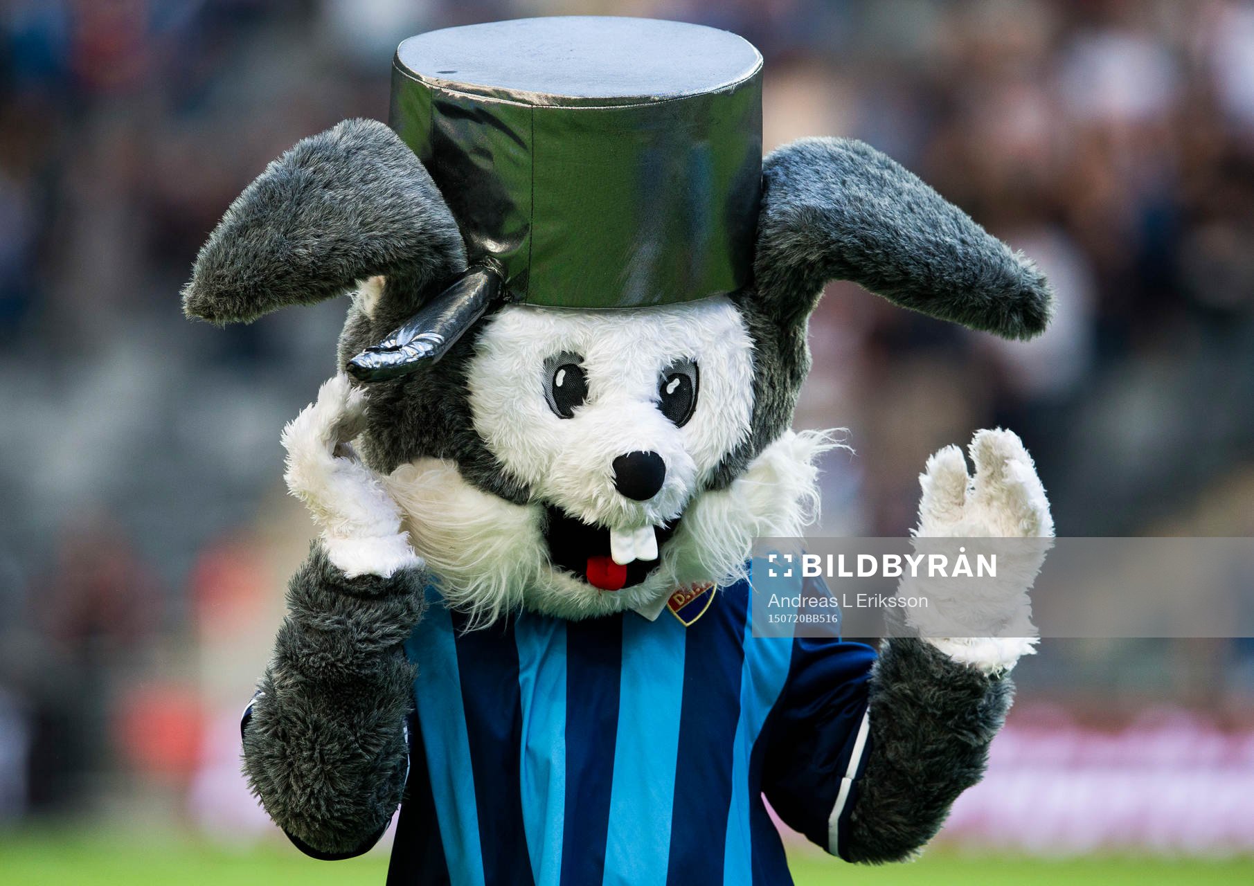 Djurgårdens maskot järnkaninen