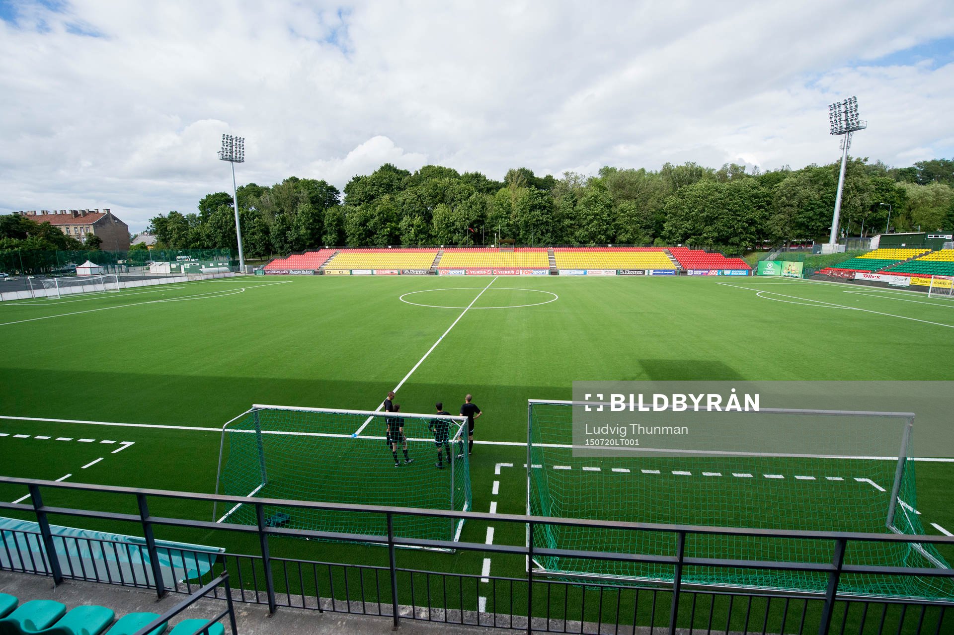 Översiktsbild över LFF Stadium