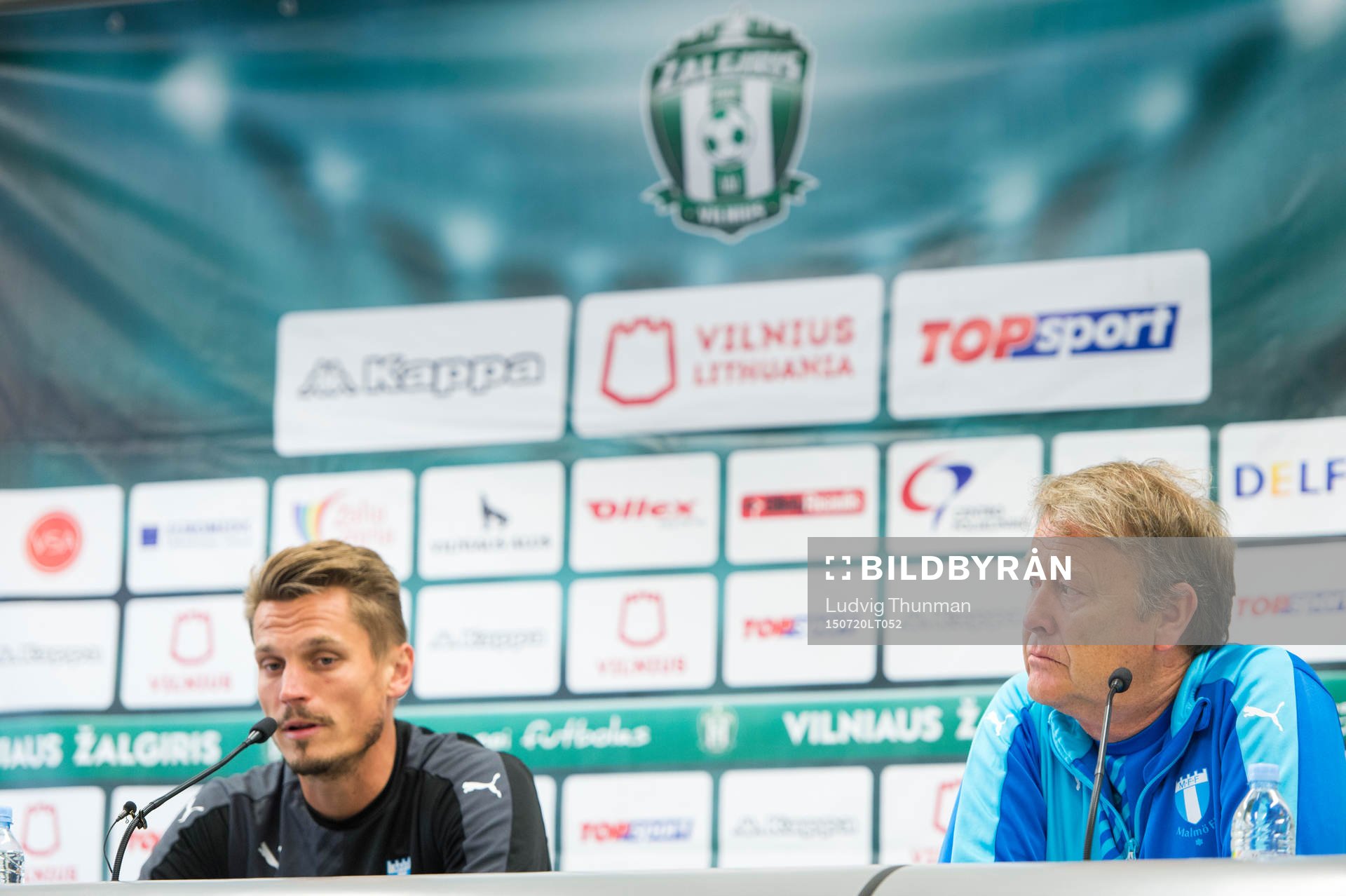 Malmö FFs Markus Rosenberg och tränare Åge Hareide