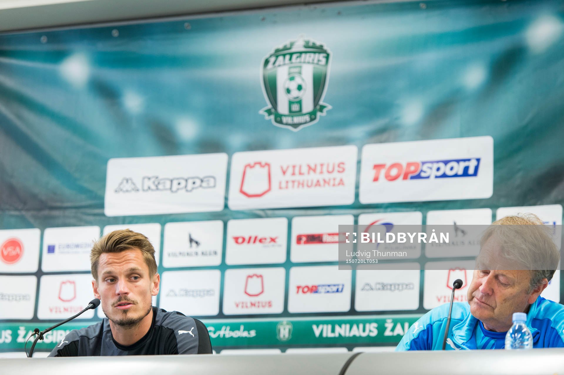 Malmö FFs Markus Rosenberg och tränare Åge Hareide