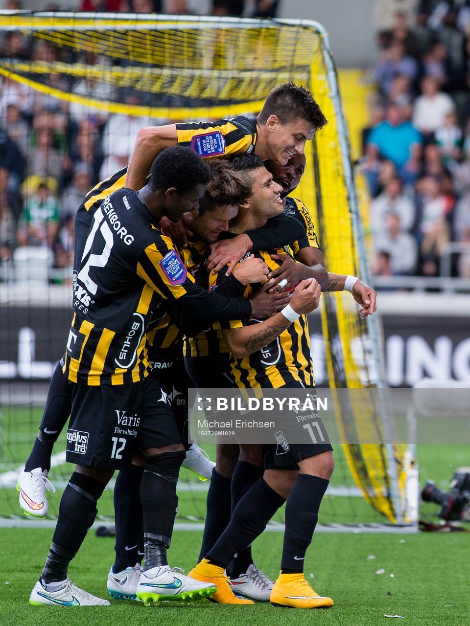 Häcken jublar