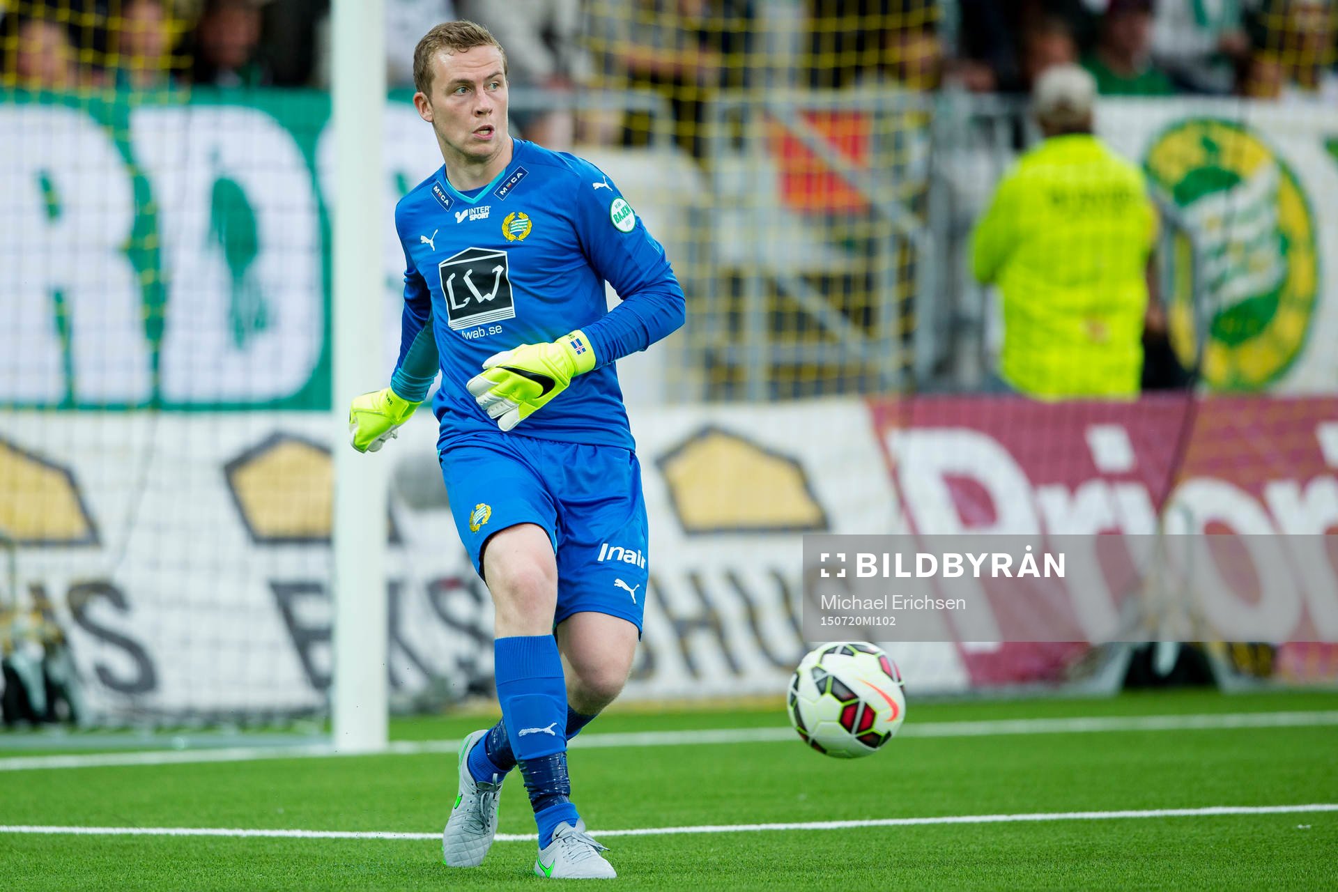Hammarbys målvakt Ögmundur Kristinsson
