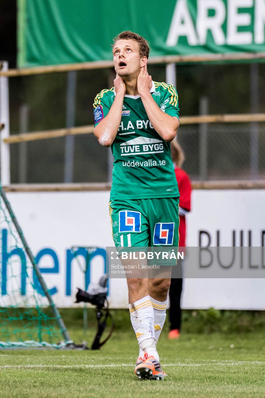 Ljungskiles Jakob Olsson deppar