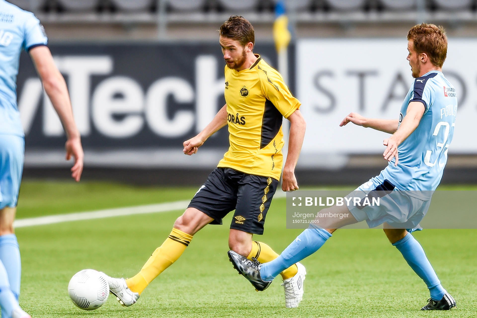 Elfsborgs Marcus Rohdén och Randers Nikolaj Poulsen