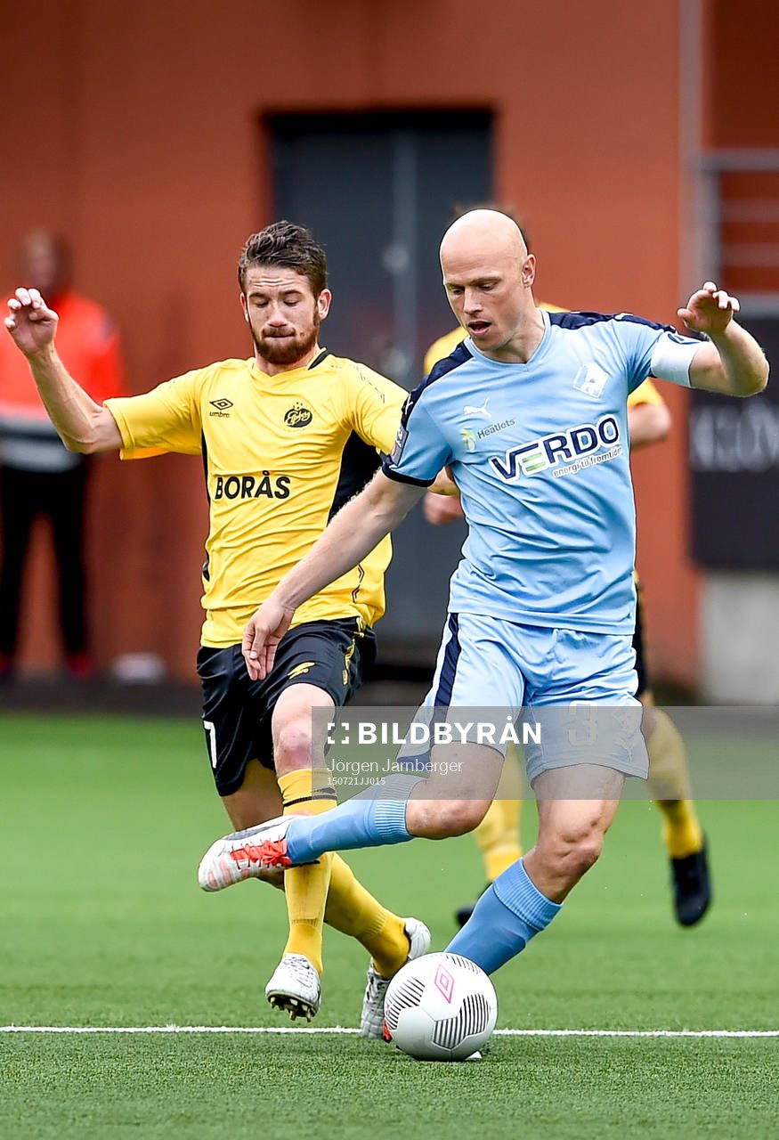 Elfsborgs Marcus Rohdén och Randers Christian T Keller