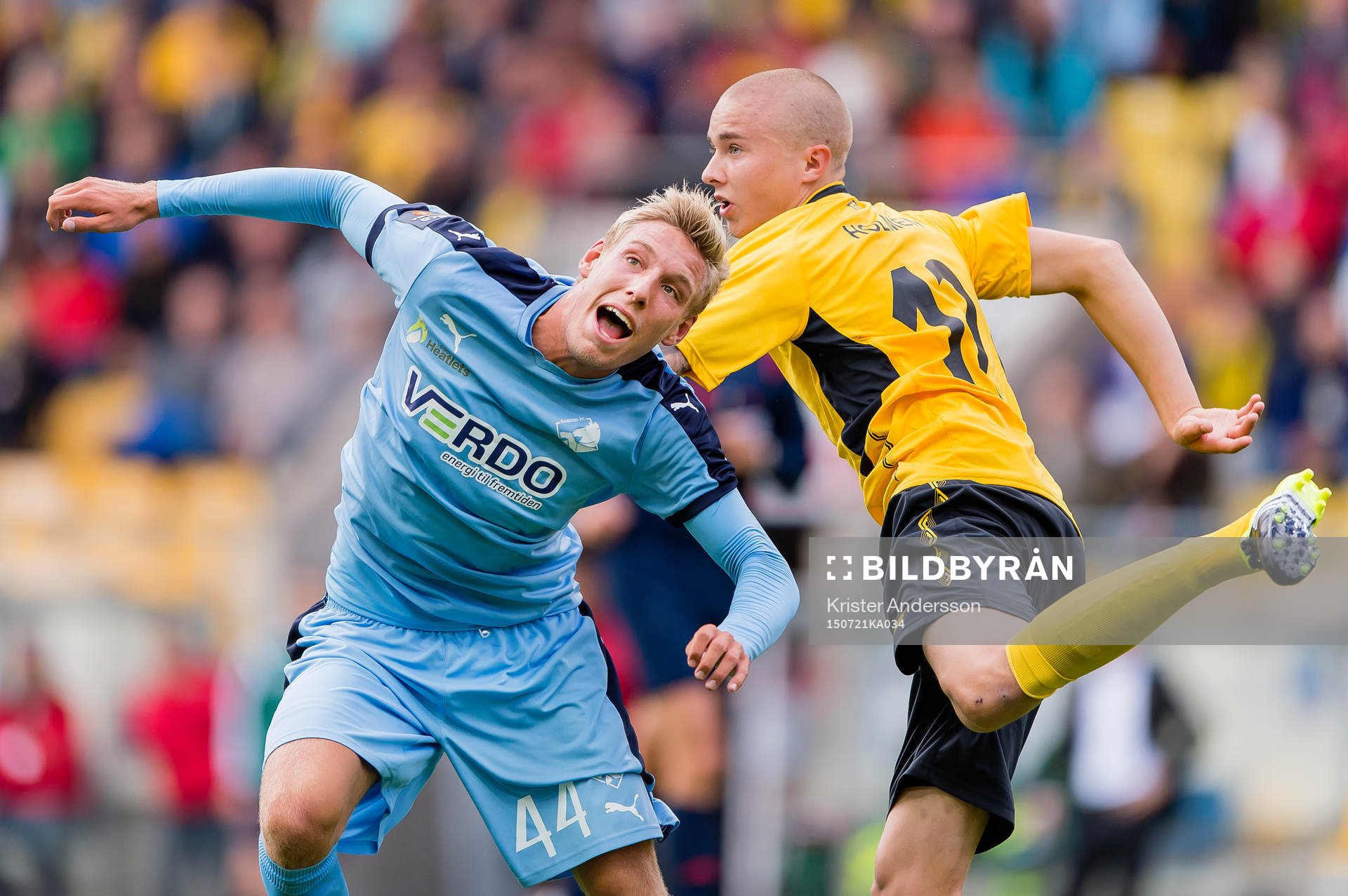 Randers Nicolai Brock-Madsen och Elfsborgs Sebastian Holmén