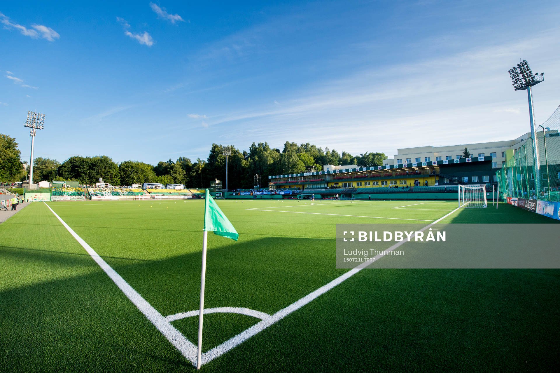 Översiktsbild över LFF Stadium