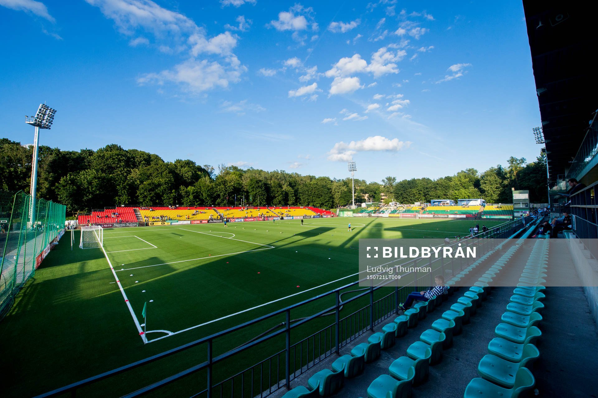 Översiktsbild över LFF Stadium