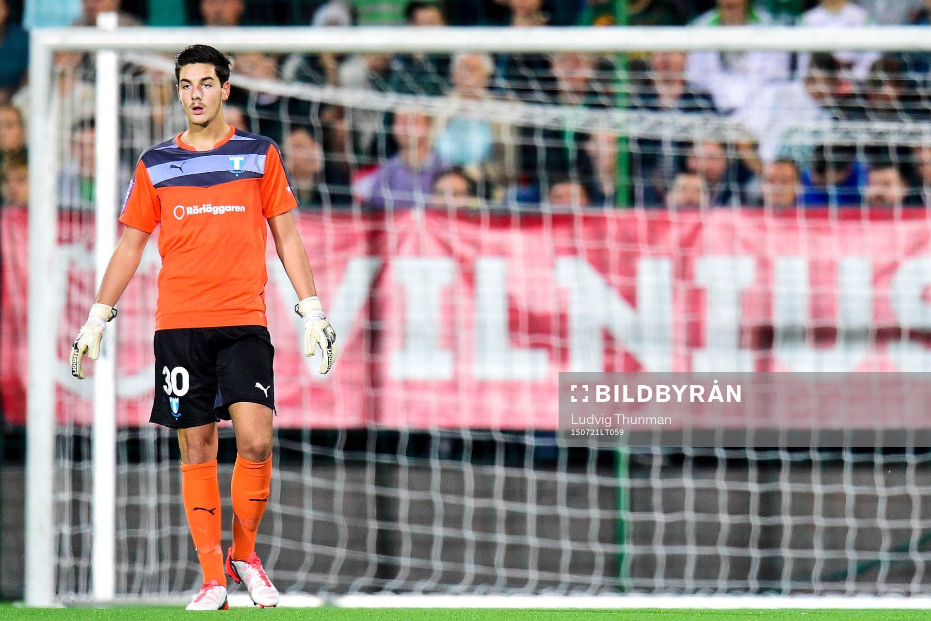 Malmö FFs målvakt Marko Johansson