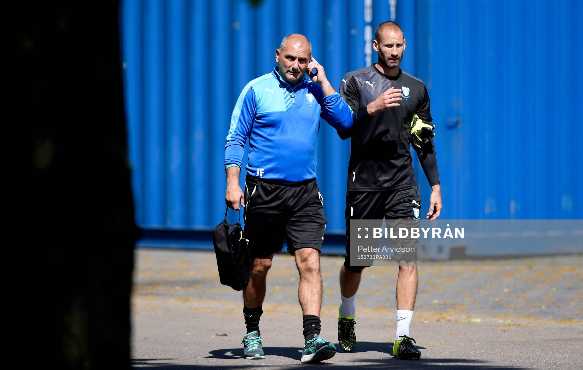 Malmö FFs nyförvärv målvakt Johan Wiland och