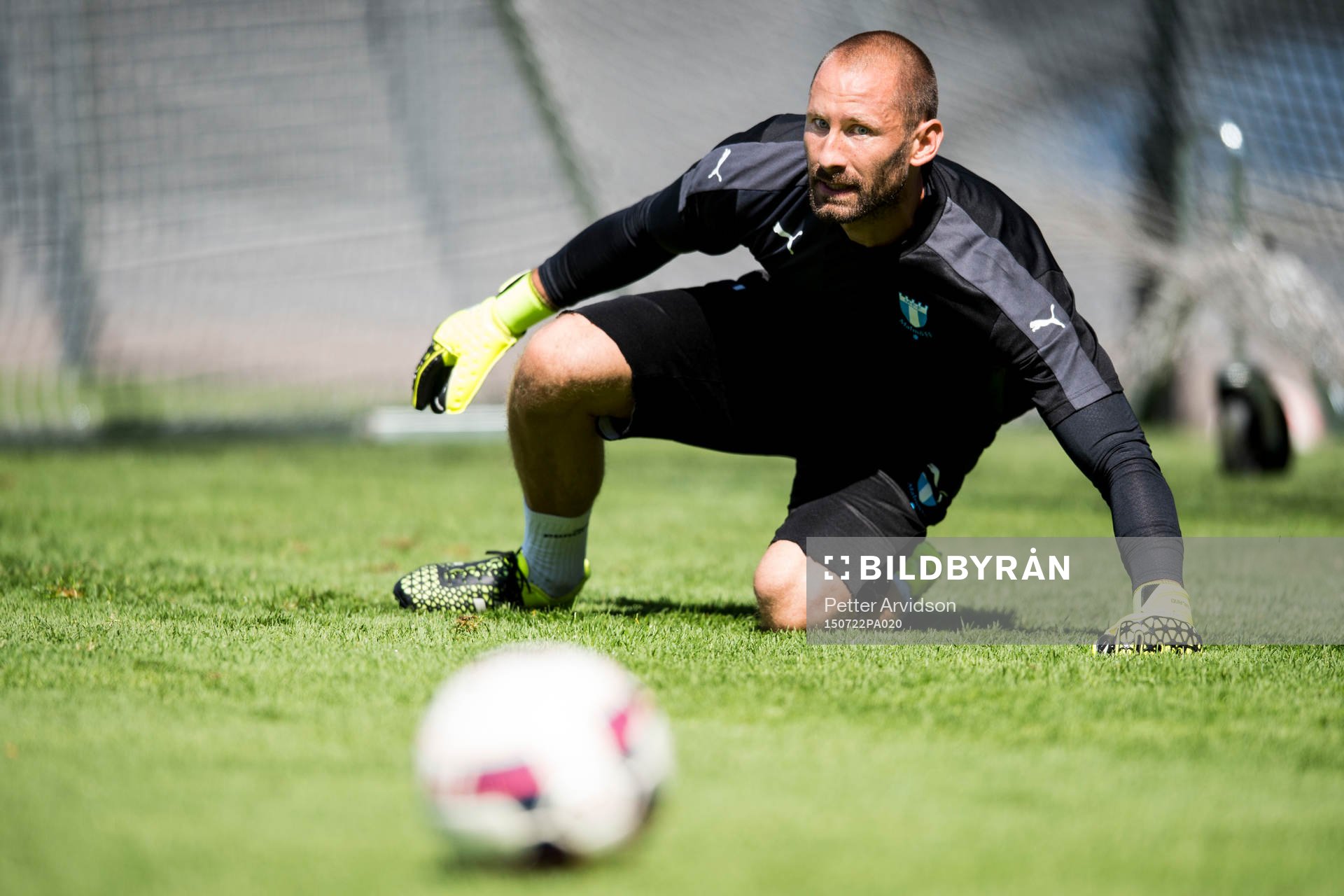 Malmö FFs nyförvärv målvakt Johan Wiland