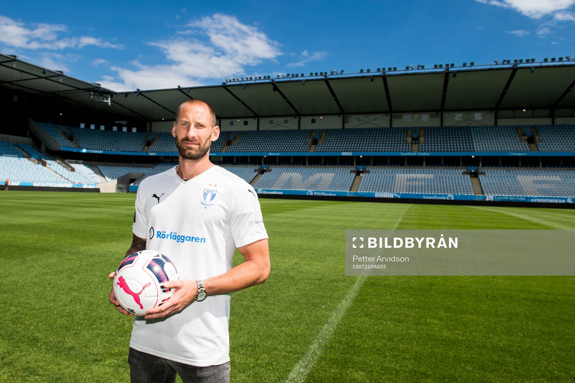 Malmö FFs nyförvärv målvakt Johan Wiland
