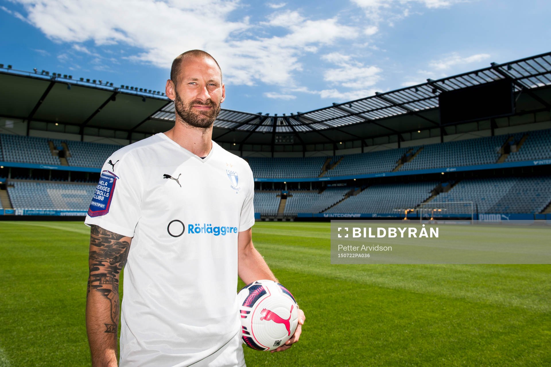 Malmö FFs nyförvärv målvakt Johan Wiland