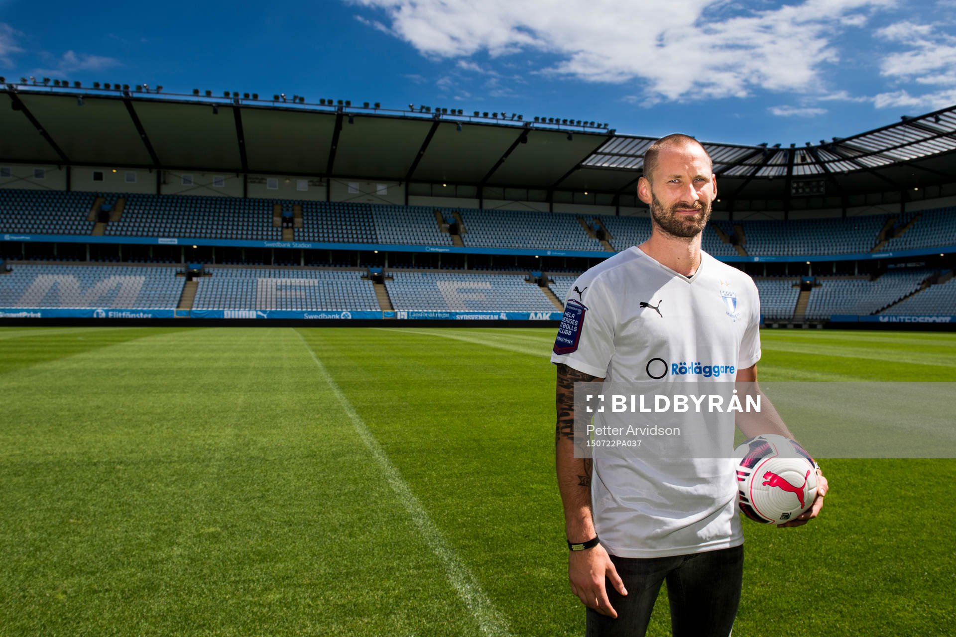 Malmö FFs nyförvärv målvakt Johan Wiland