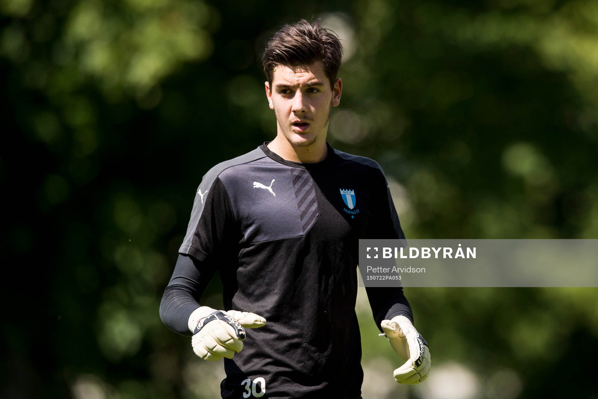 Malmö FFs målvakt Marko Johansson