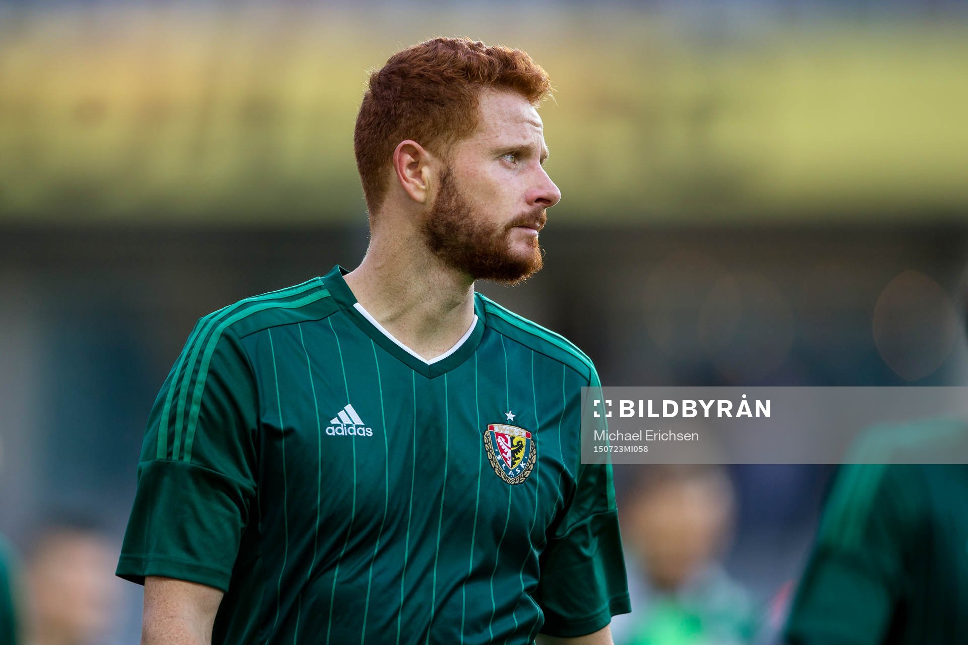 Slask Wroclaws Marcel Gecov lämnar planen deppig