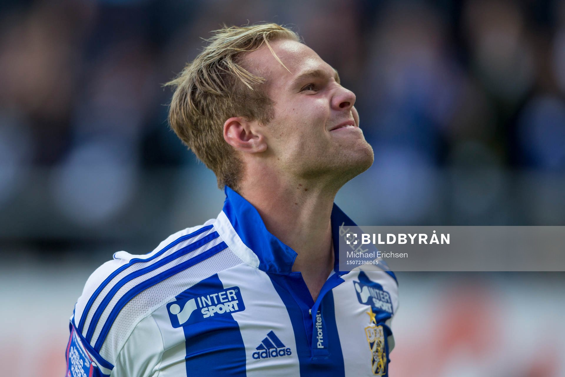IFK Göteborgs Gustav Engvall jublar