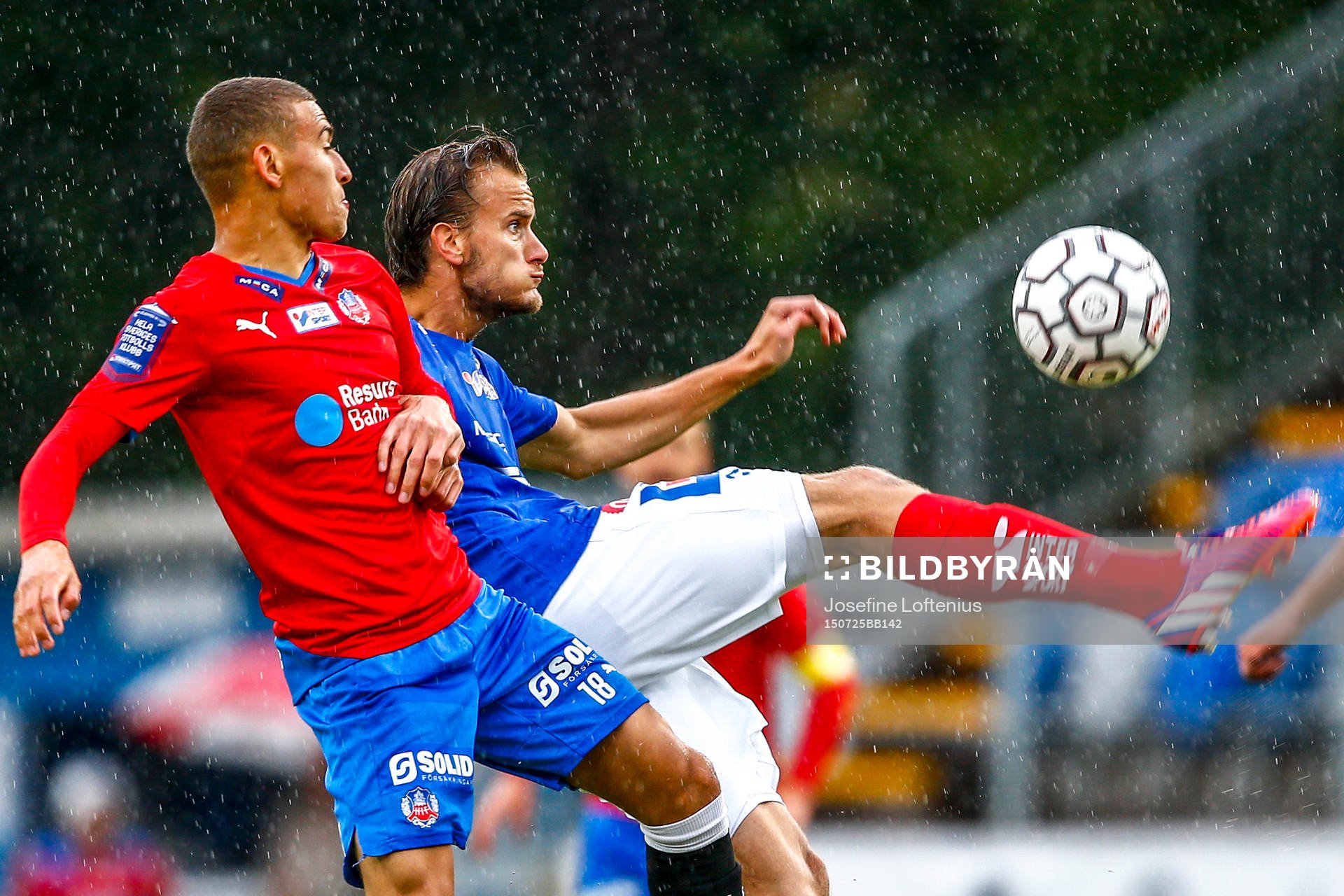 Helsingborgs Jordan Larsson och Åtvidabergs Månz Karlsson