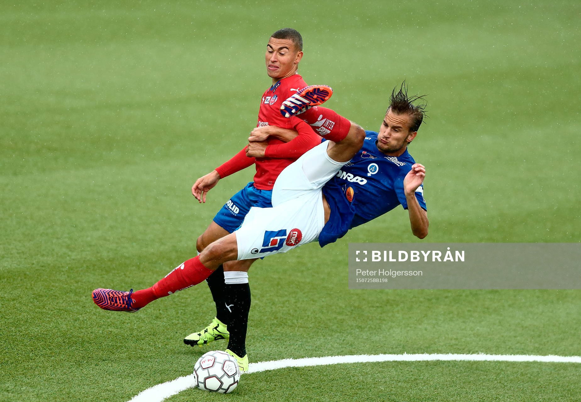 Jordan Larsson och Åtvidabergs Alberis da Silva
