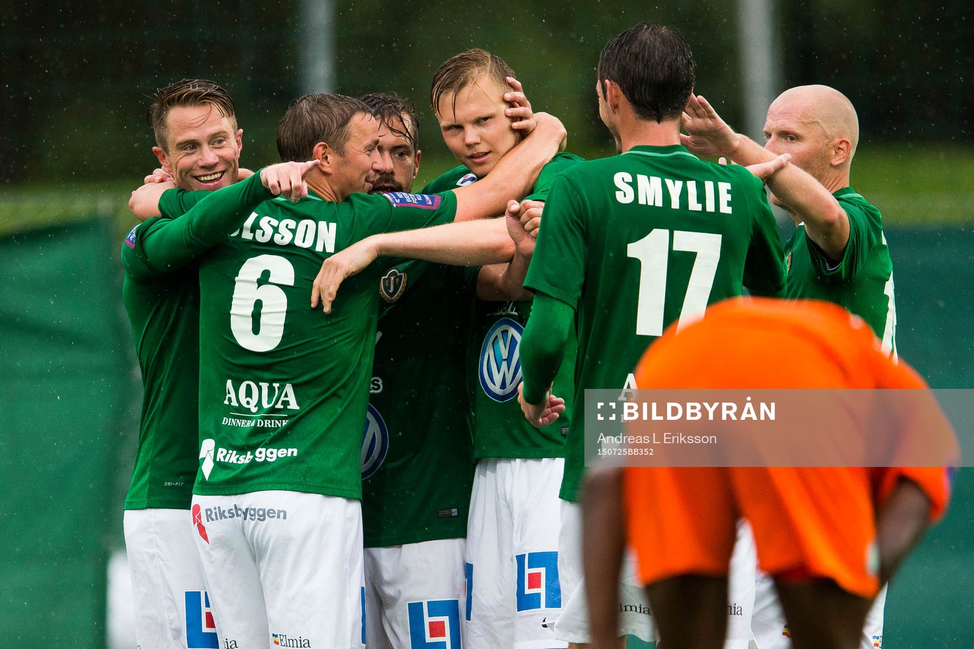 Jönköpings Tommy Thelin jublar