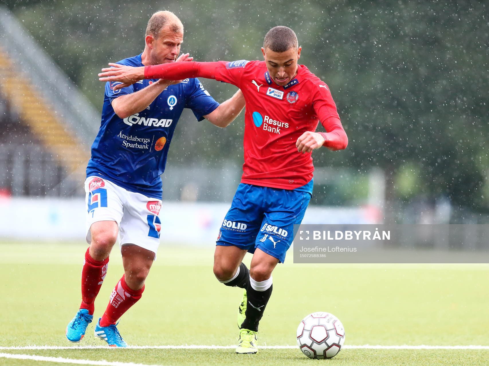 Åtvidabergs Kristian Bergström och Jordan Larsson