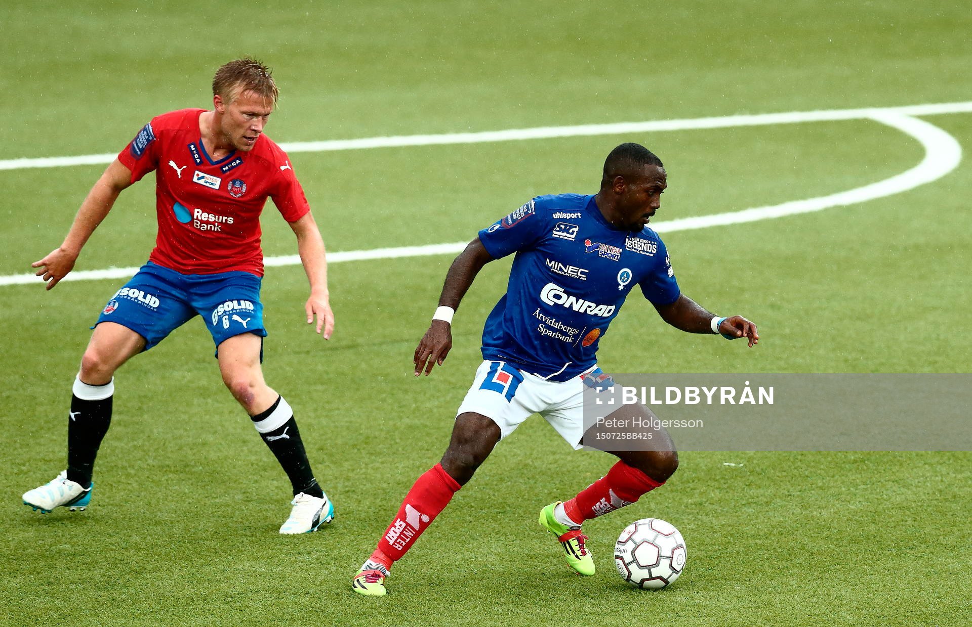 Andreas Landgren och Åtvidabergs John Owoeri