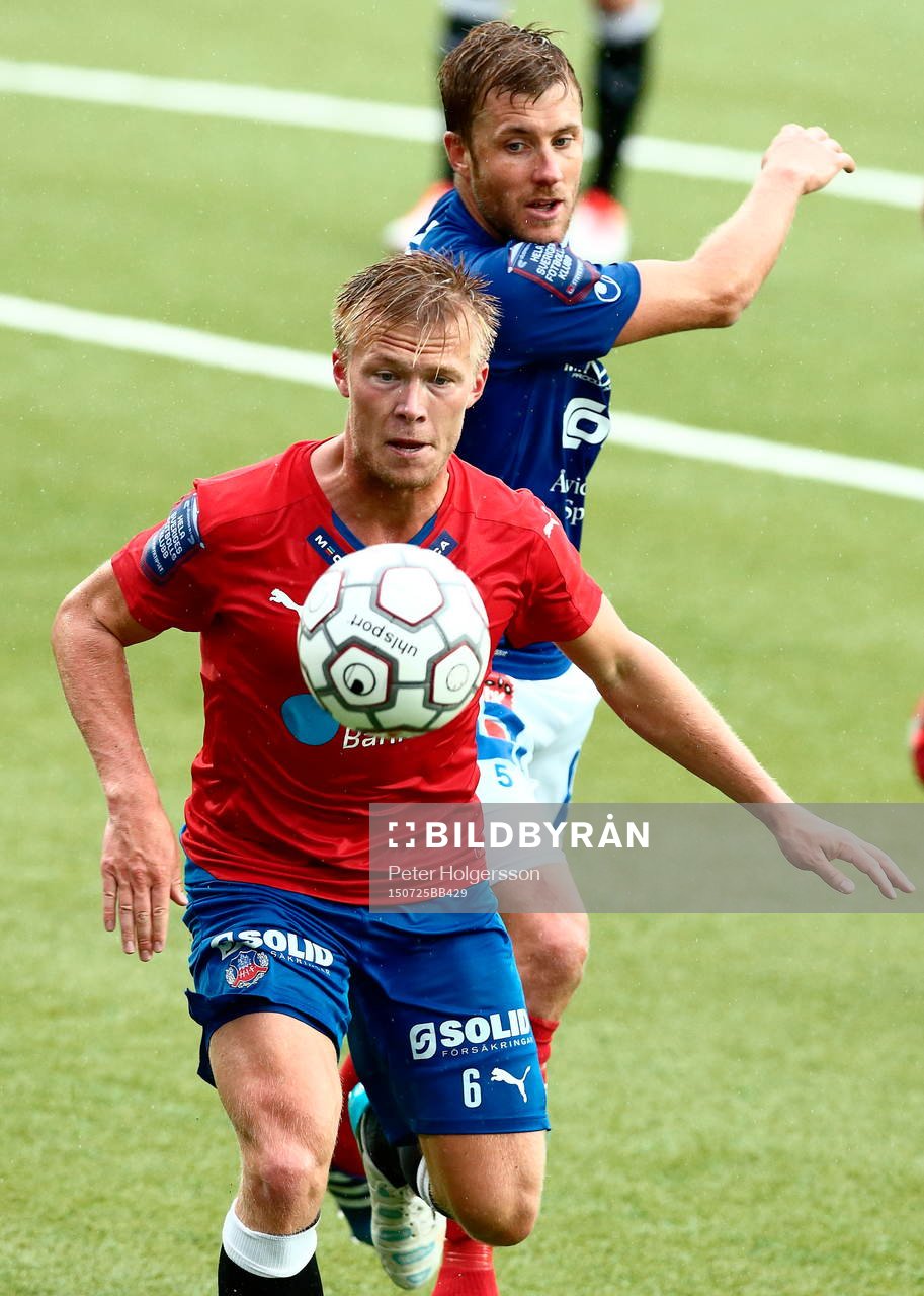 Andreas Landgren och Åtvidabergs Daniel Hallingström