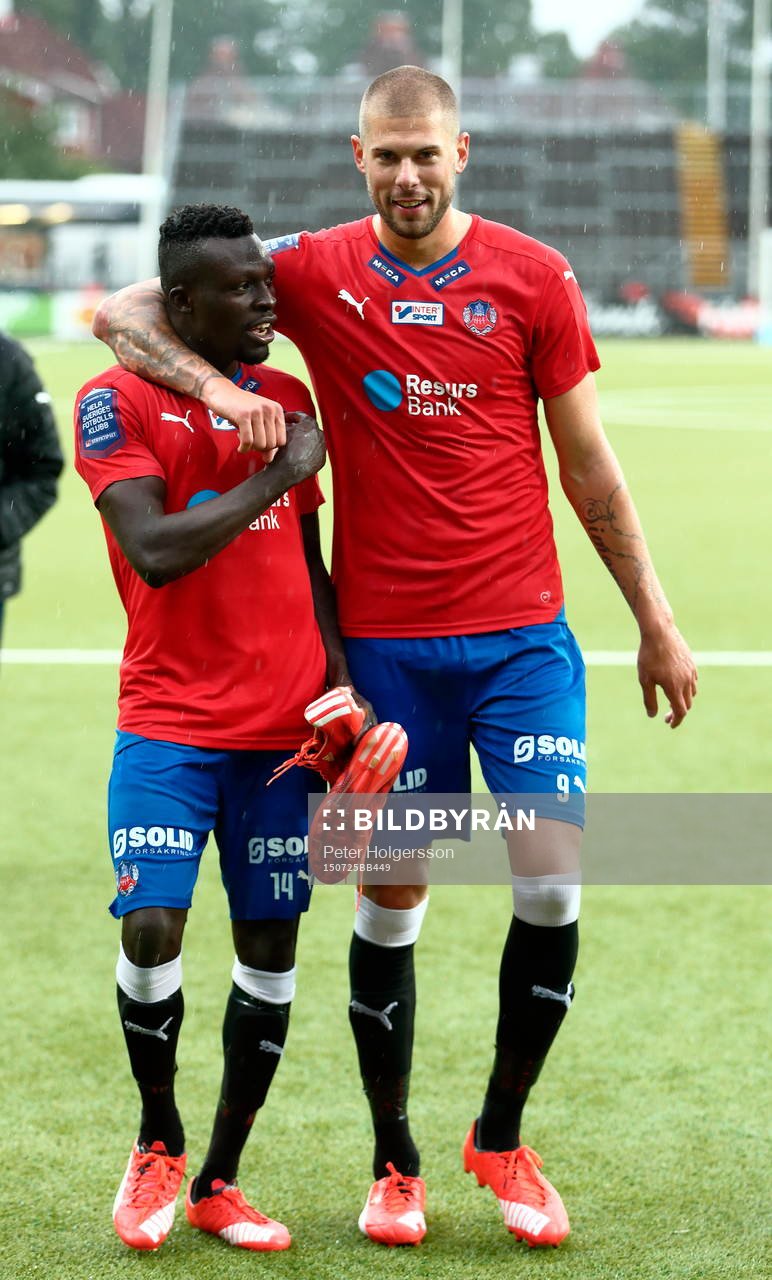 Lalawélé Atakora och Robin Simovic