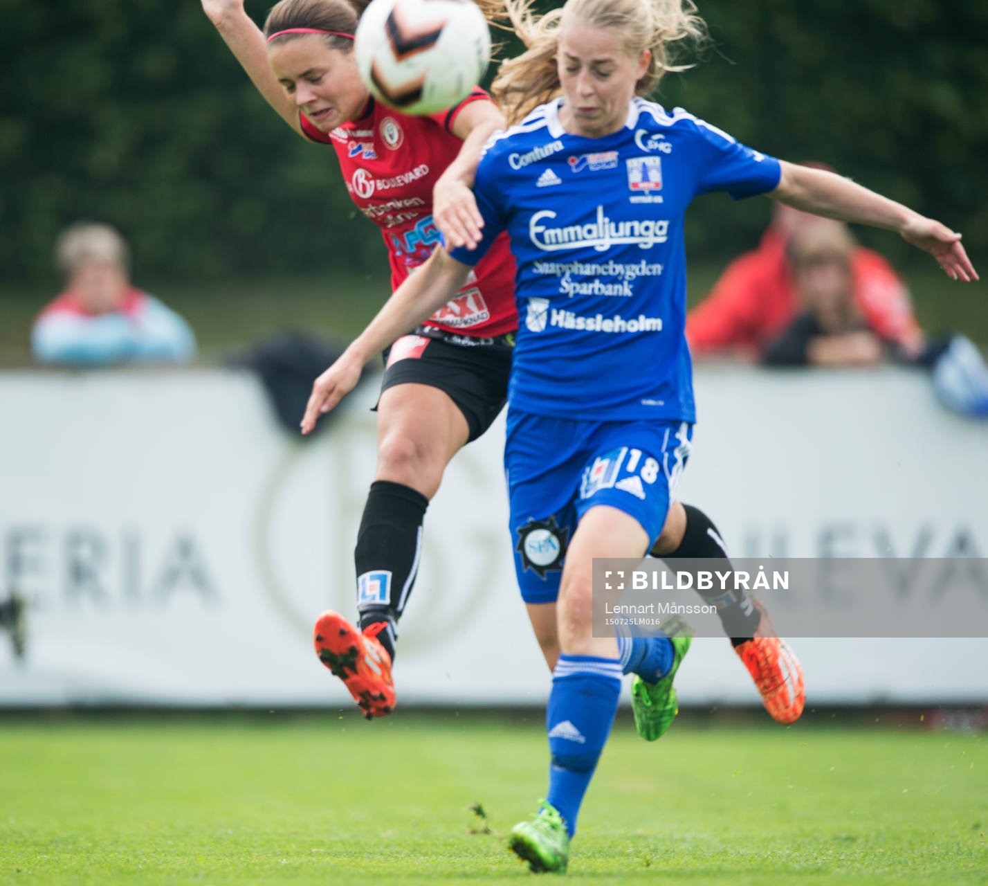 Kristianstads Alice Nilsson och Vittsjös Linda Sällström
