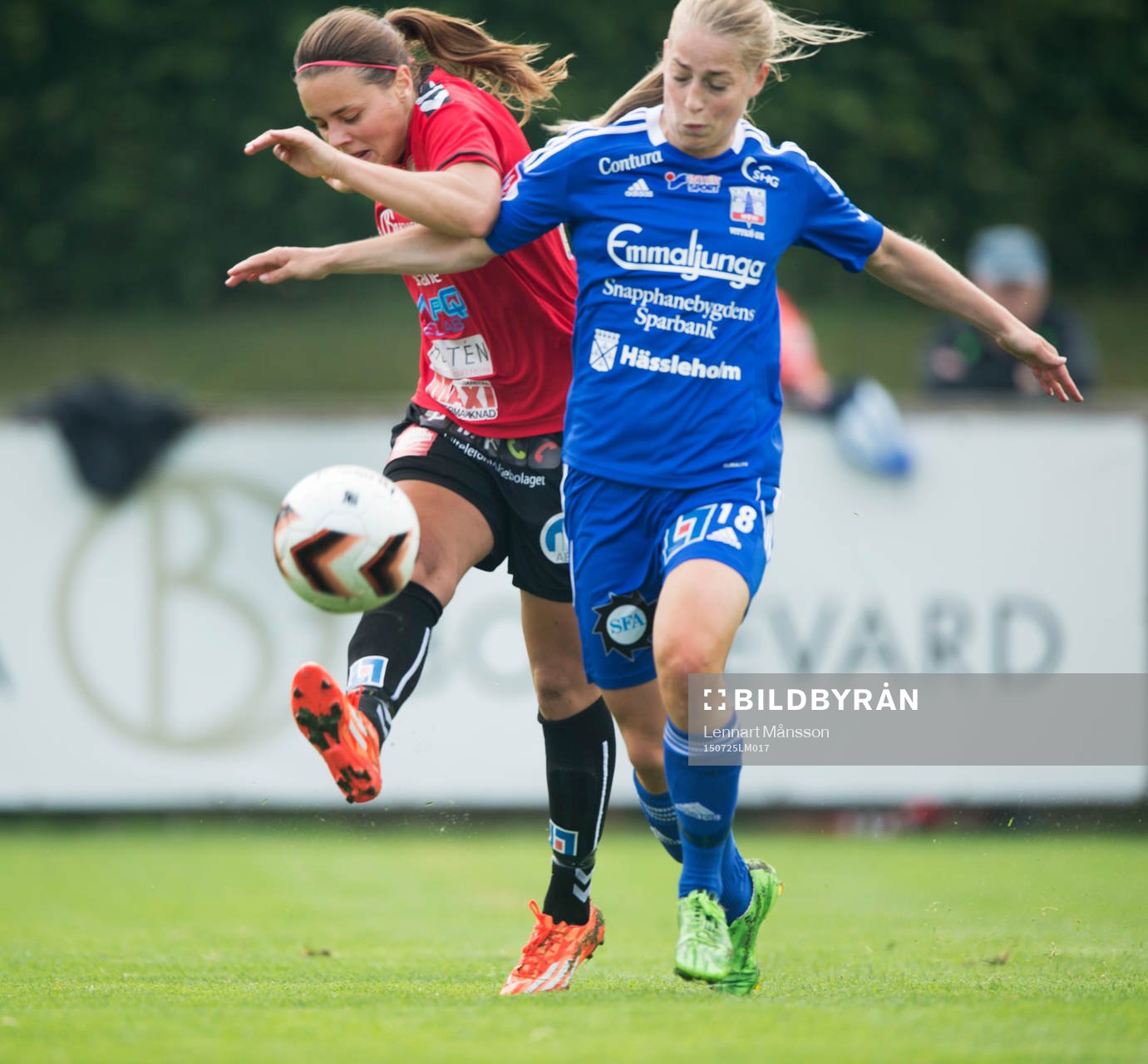 Kristianstads Alice Nilsson och Vittsjös Linda Sällström