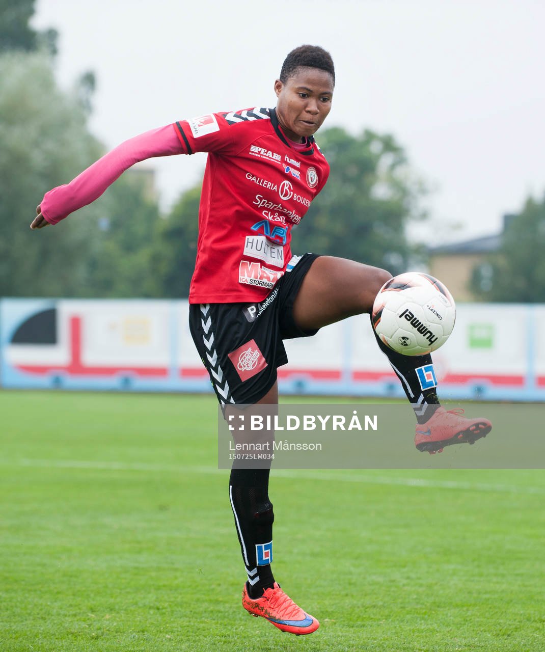 Kristianstads Ida Rebecca Guehai i matchen i damallsvenskan
