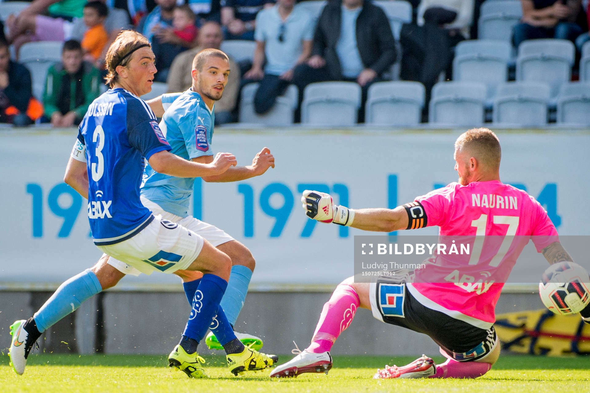 Malmö FFs Vladimir Rodic gör 2-0 bakom Sundsvalls