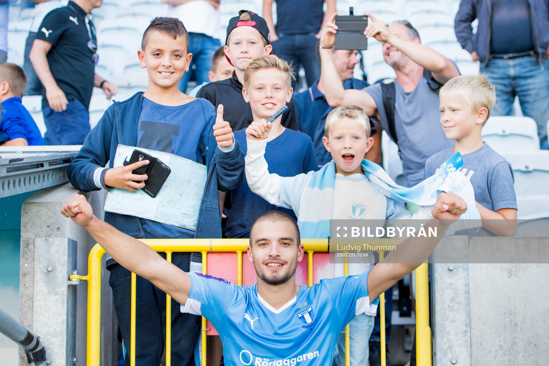 Malmö FFs Vladimir Rodic firar segern