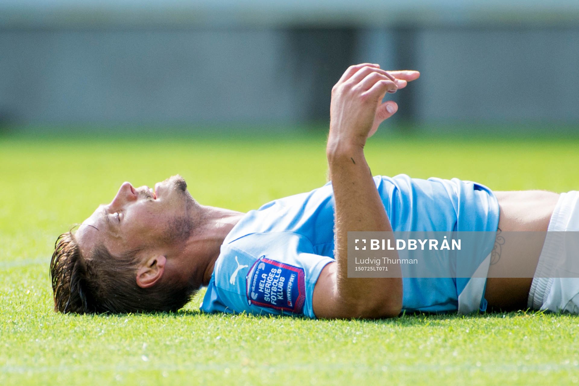 Malmö FFs Markus Rosenberg deppar