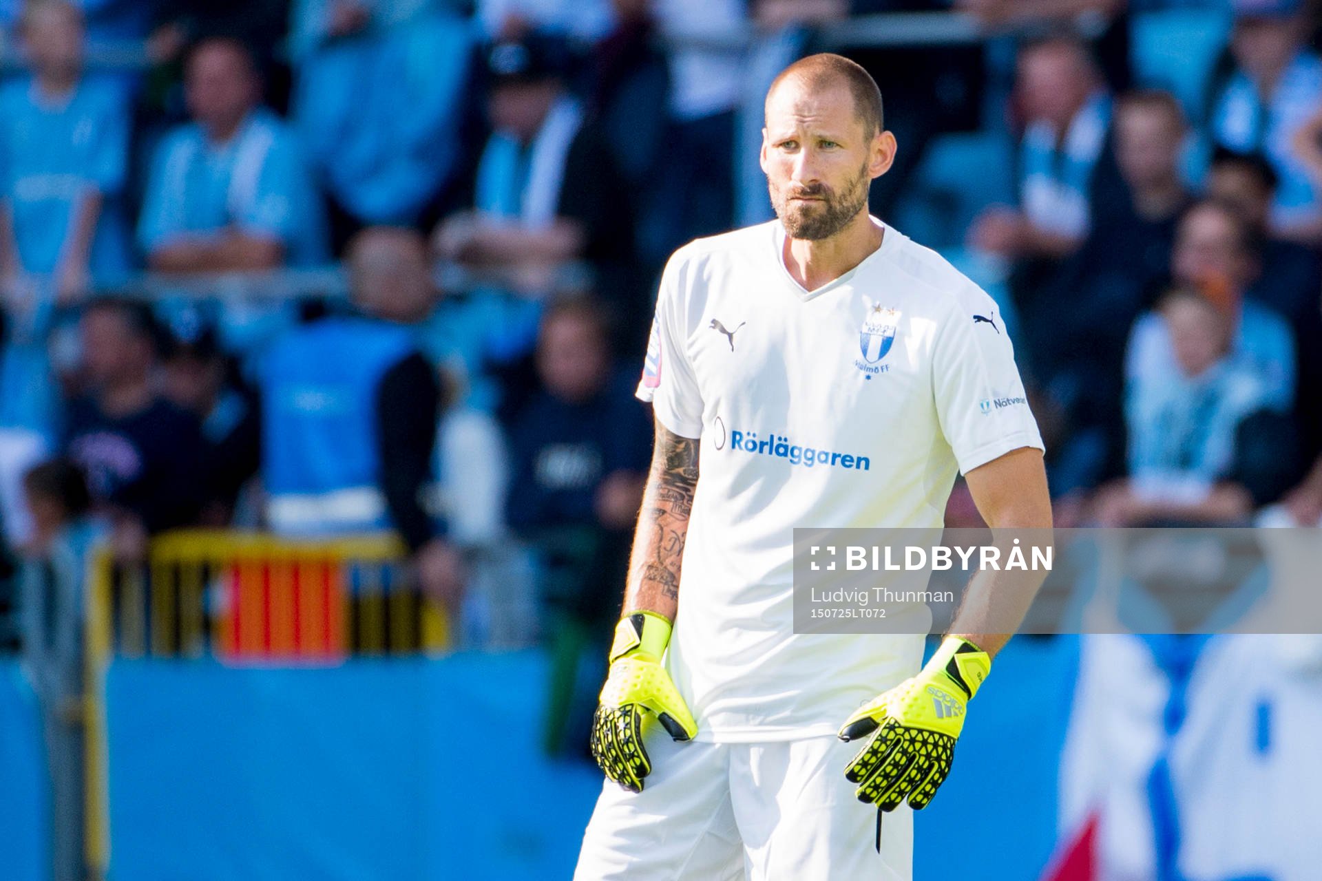 Malmö FFs målvakt Johan Wiland