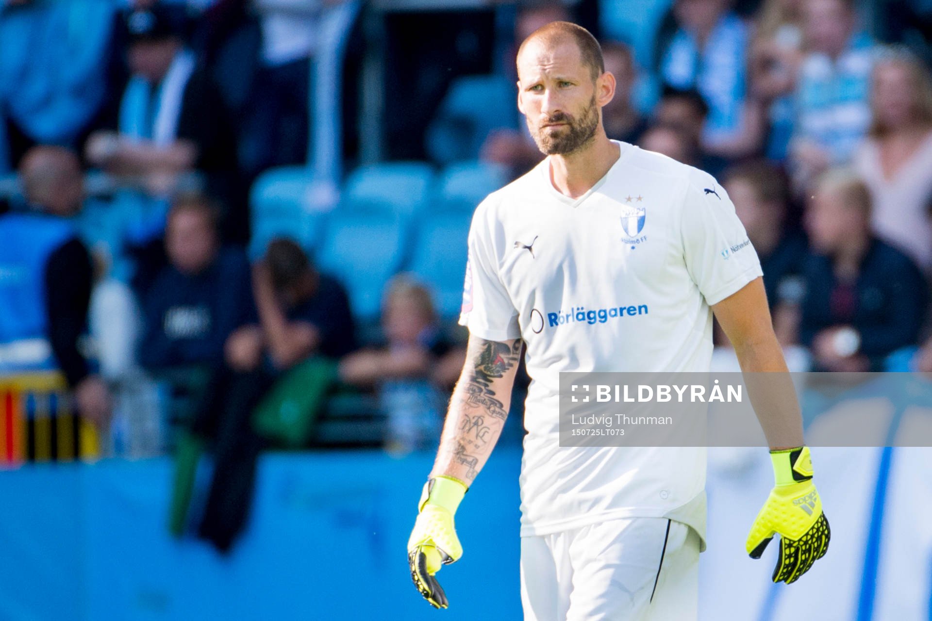Malmö FFs målvakt Johan Wiland