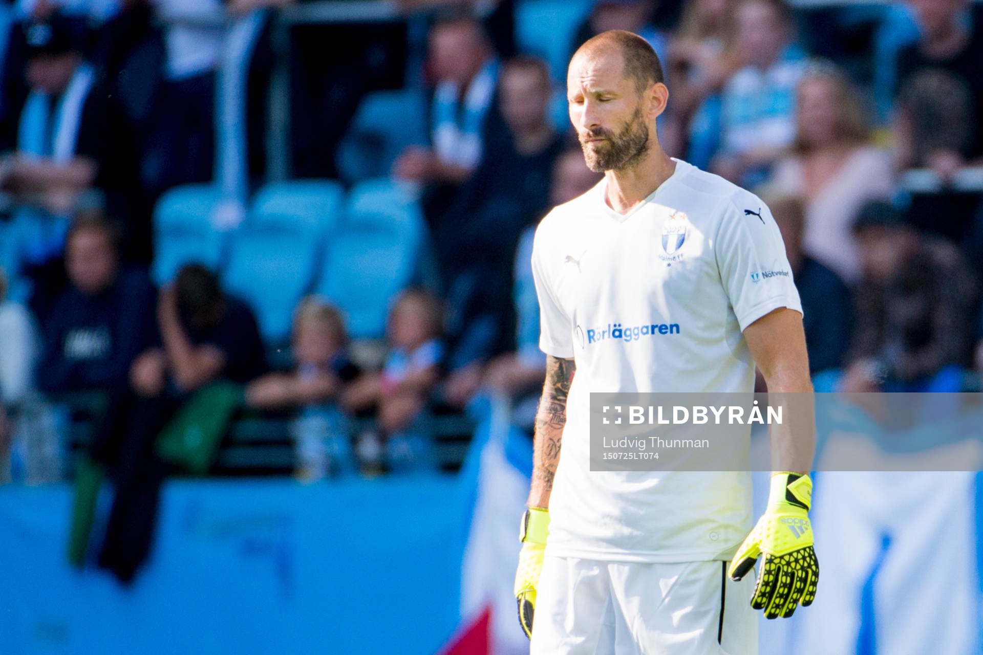 Malmö FFs målvakt Johan Wiland