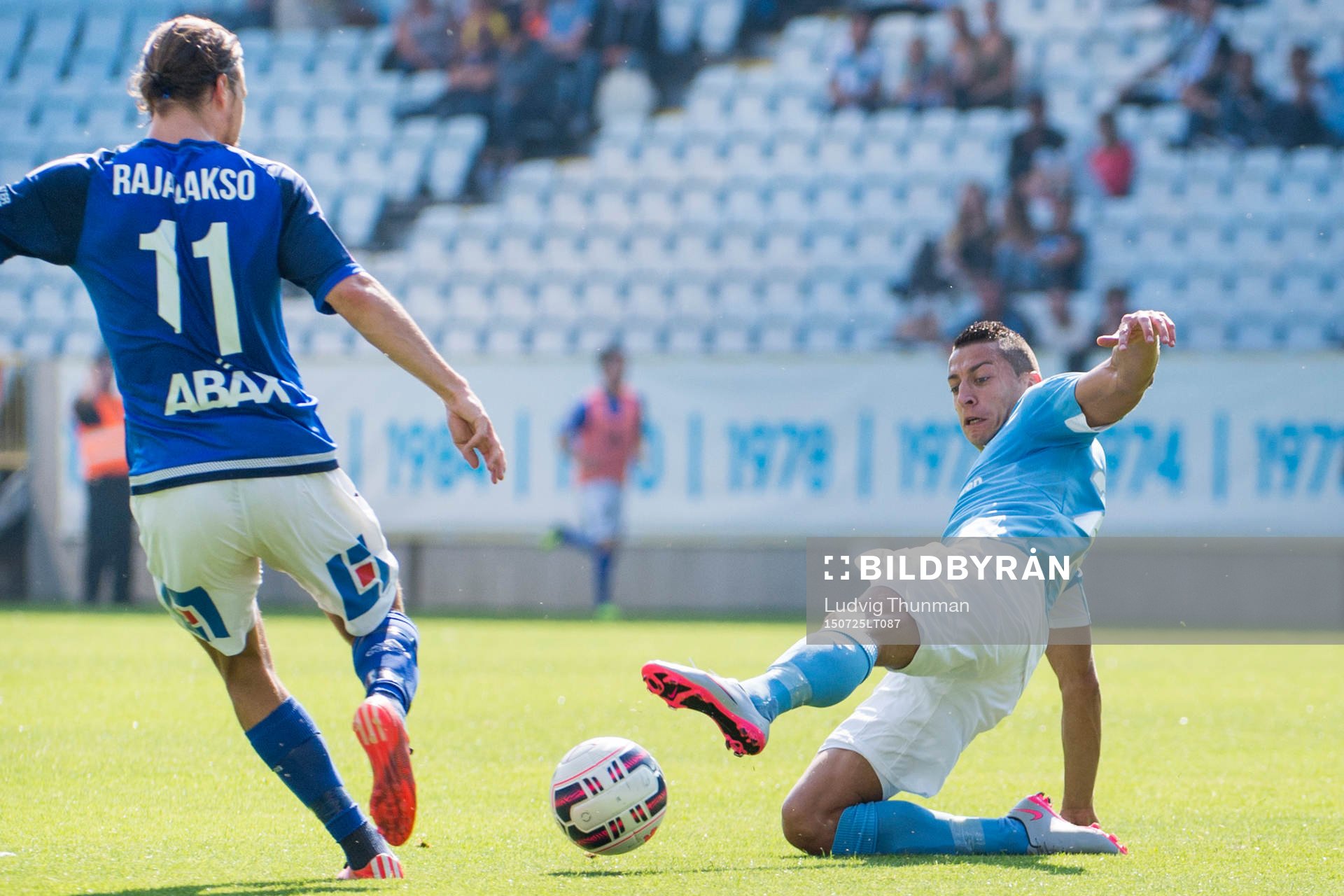 Sundsvalls Sebastian Rajalakso och Malmö FFs Nikola Djurjic