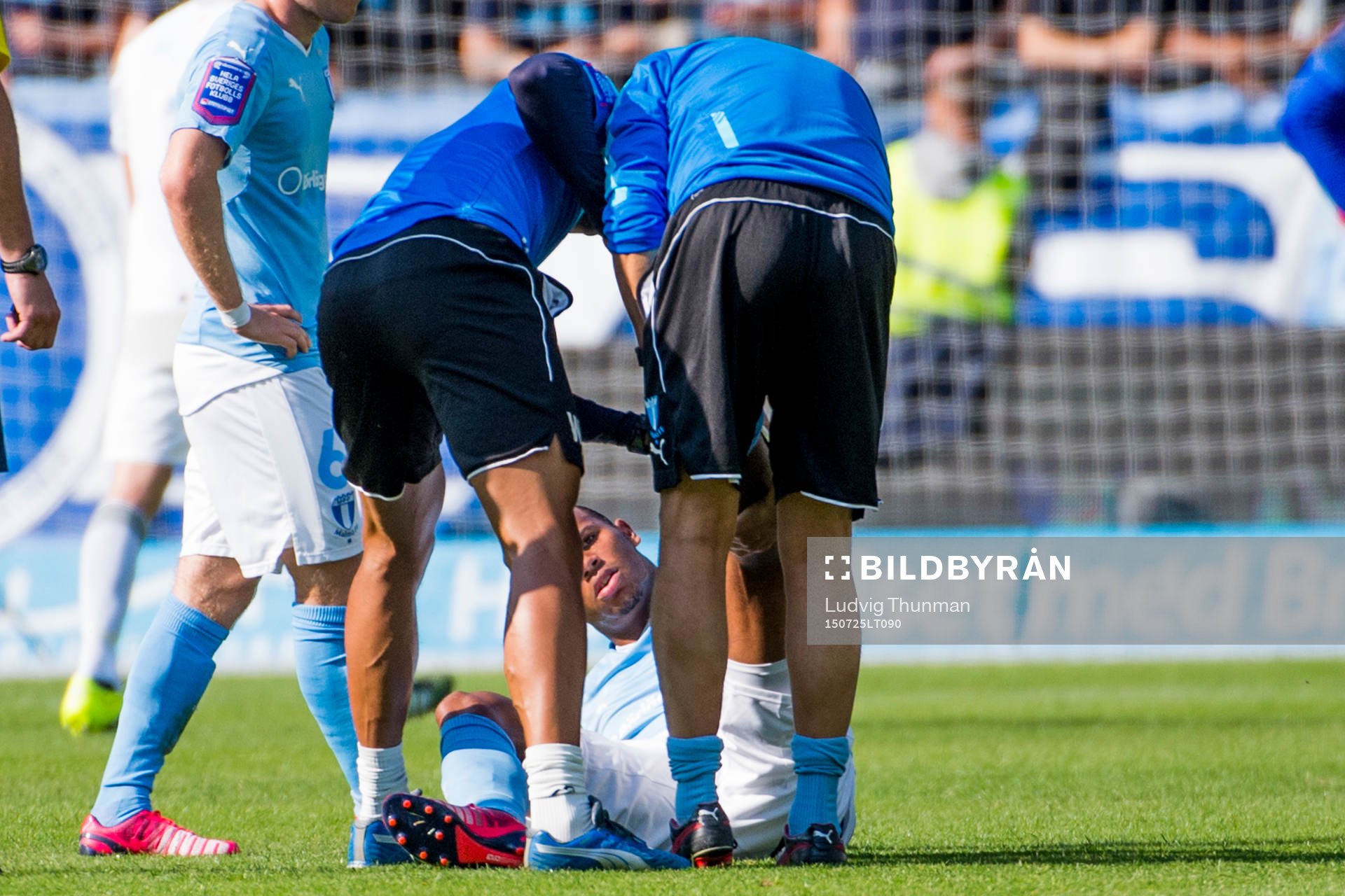 Malmö FFs Felipe Carvalho får vård