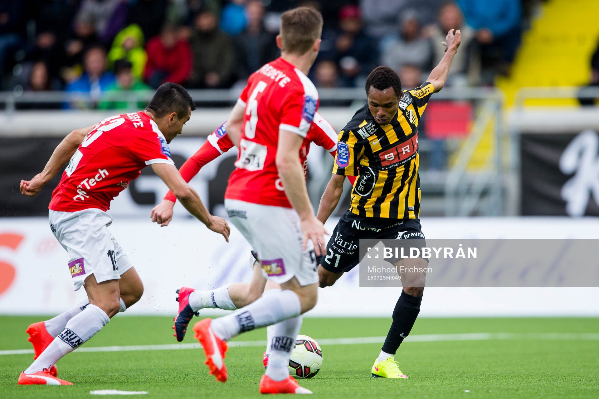Häckens Nasiru Mohammed skjuter in 3-0