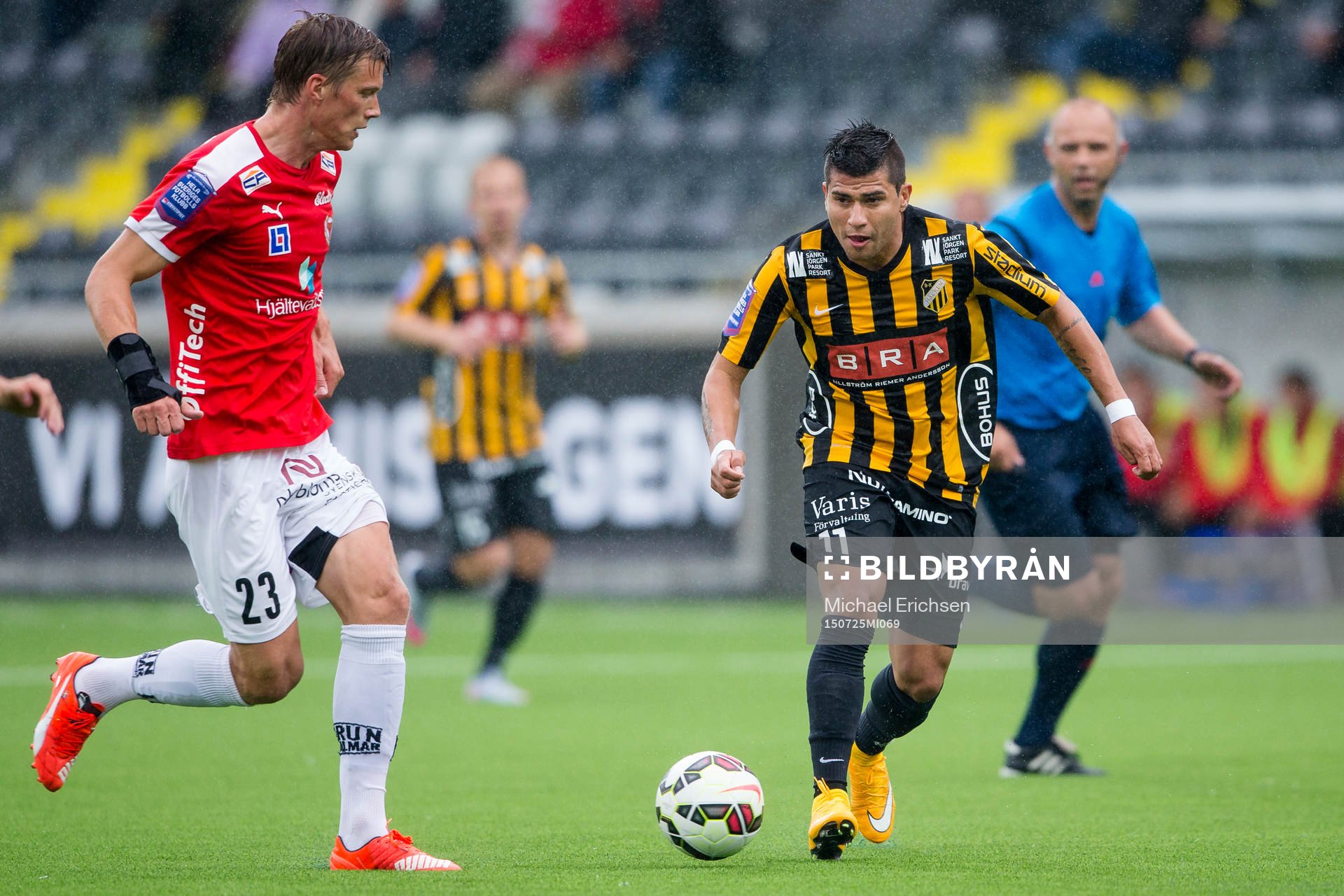 Häckens Paulo De Oliveira och Kalmars Viktor Elm