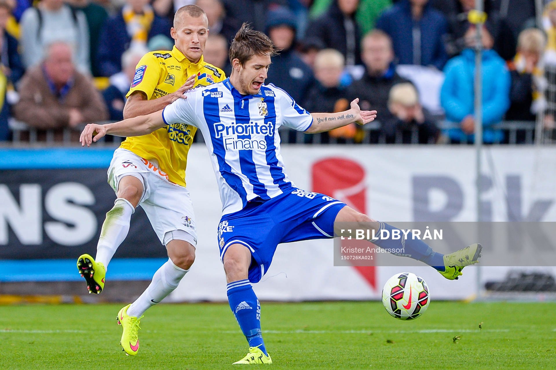 Falkenbergs Rasmus Sjöstedt och IFK Göteborgs Gustav